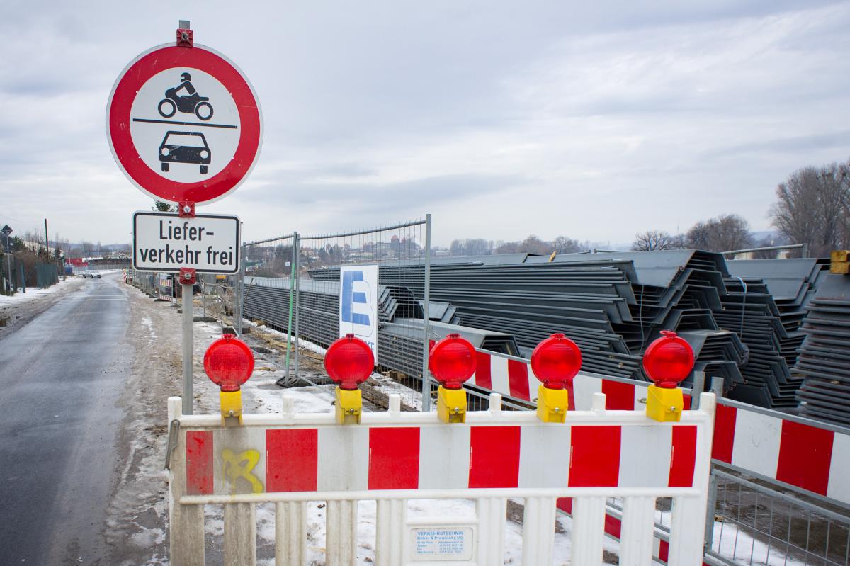 Baustelle - Anfahrt trotzdem möglich