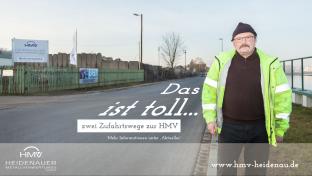 Freie Zufahrt zur HMV